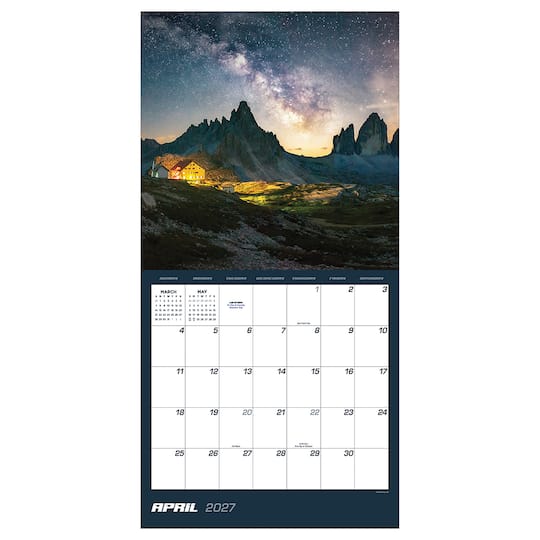 2027 Stargazing Wall Calendar